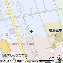 鳥取県境港市外江町1877周辺の地図
