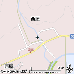 京都府舞鶴市西屋507周辺の地図