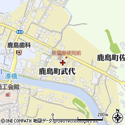 島根県松江市鹿島町武代48周辺の地図