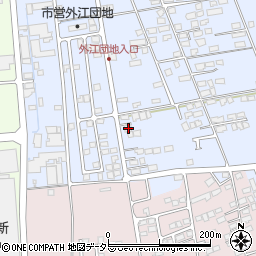 鳥取県境港市外江町3174周辺の地図