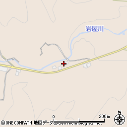 京都府与謝郡与謝野町岩屋824周辺の地図