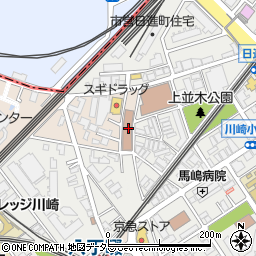 シルバー人材センター川崎市生きがい事業団周辺の地図