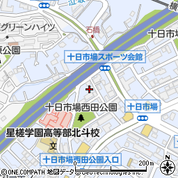 神奈川県横浜市緑区十日市場町859周辺の地図