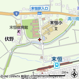 鳥取県鳥取市伏野191周辺の地図