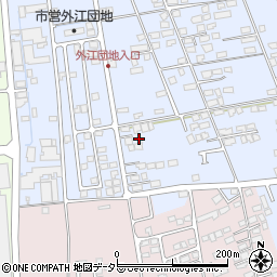 鳥取県境港市外江町3174-4周辺の地図