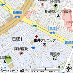 高田うどん店周辺の地図