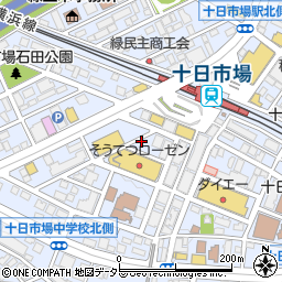 神奈川県横浜市緑区十日市場町806周辺の地図