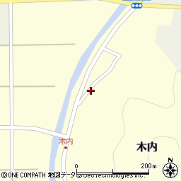 兵庫県豊岡市木内799周辺の地図