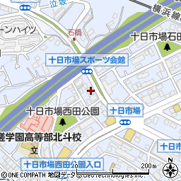 神奈川県横浜市緑区十日市場町860周辺の地図