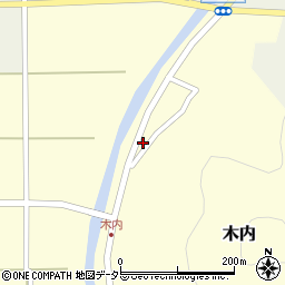 兵庫県豊岡市木内662周辺の地図