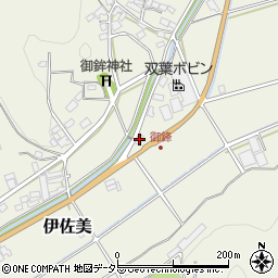 岐阜県山県市伊佐美86-1周辺の地図