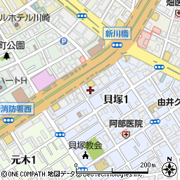 川崎市建築家の会周辺の地図