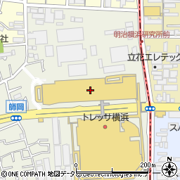 ゴルフパートナーヴィクトリアゴルフトレッサ横浜店周辺の地図