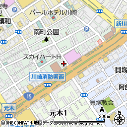 クモノスコーポレーション株式会社　神奈川支店周辺の地図