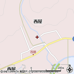 京都府舞鶴市西屋508周辺の地図