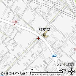 神奈川県愛甲郡愛川町中津2047周辺の地図