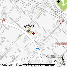 神奈川県愛甲郡愛川町中津2216-1周辺の地図