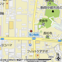 横浜駒岡郵便局周辺の地図