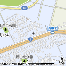 株式会社アークス　鳥取営業所・園芸部周辺の地図