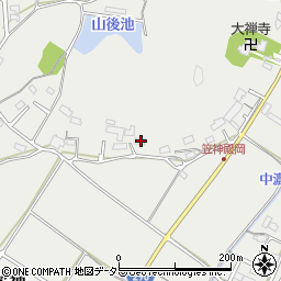 岐阜県美濃市笠神136周辺の地図