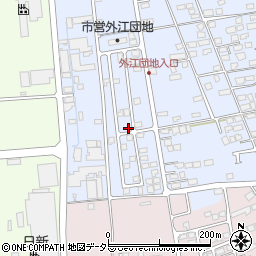 鳥取県境港市外江町3820周辺の地図
