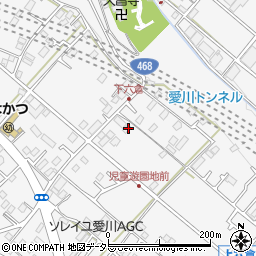 神奈川県愛甲郡愛川町中津2711周辺の地図