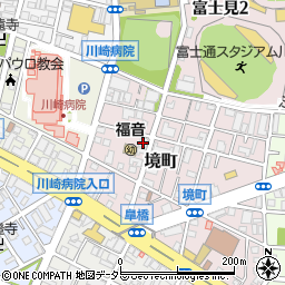 神奈川県川崎市川崎区境町3-11周辺の地図