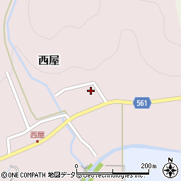 京都府舞鶴市西屋567周辺の地図