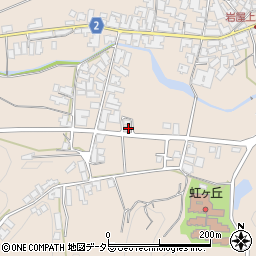 京都府与謝郡与謝野町岩屋645周辺の地図