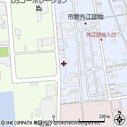 鳥取県境港市外江町3780-1周辺の地図