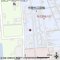 鳥取県境港市外江町3255周辺の地図