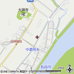 岐阜県美濃市笠神112周辺の地図