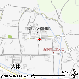 長野県飯田市大休7092周辺の地図