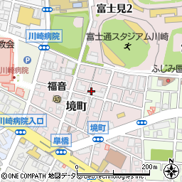 神奈川県川崎市川崎区境町7-13周辺の地図