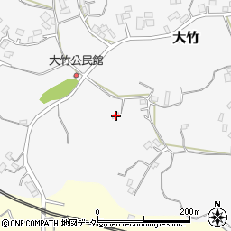 千葉県大網白里市大竹449周辺の地図