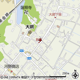 千葉県大網白里市大網677周辺の地図