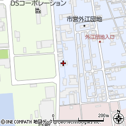 鳥取県境港市外江町3780周辺の地図