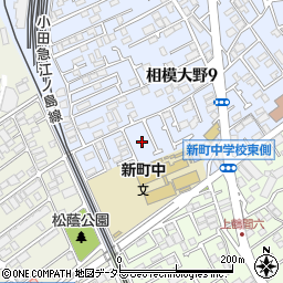 神奈川県相模原市南区相模大野9丁目16-14周辺の地図