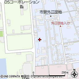 鳥取県境港市外江町3256周辺の地図