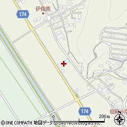 岐阜県山県市伊佐美865周辺の地図