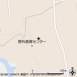 名古屋市中津川野外教育センター　第二本館周辺の地図