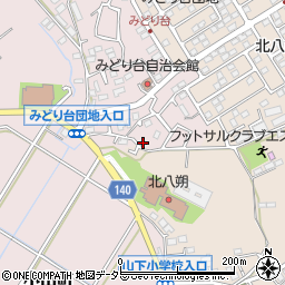 神奈川県横浜市緑区西八朔町12-6周辺の地図