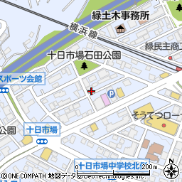 神奈川県横浜市緑区十日市場町870周辺の地図