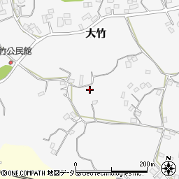 千葉県大網白里市大竹376周辺の地図