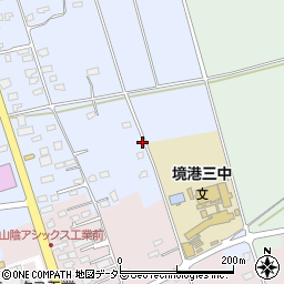 鳥取県境港市外江町1887周辺の地図