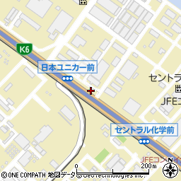 神奈川県川崎市川崎区浮島町8周辺の地図