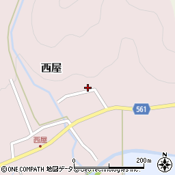 京都府舞鶴市西屋569周辺の地図
