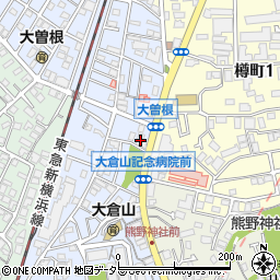 介護センター チャイム大倉山周辺の地図