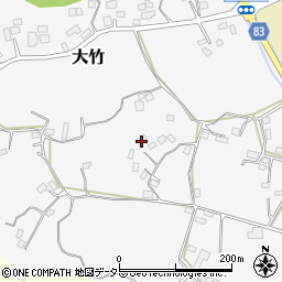千葉県大網白里市大竹143周辺の地図