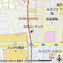 静光産業株式会社　横浜営業所周辺の地図